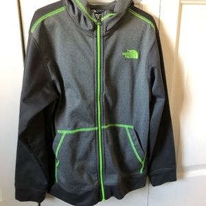 North Face zip-up hoodie